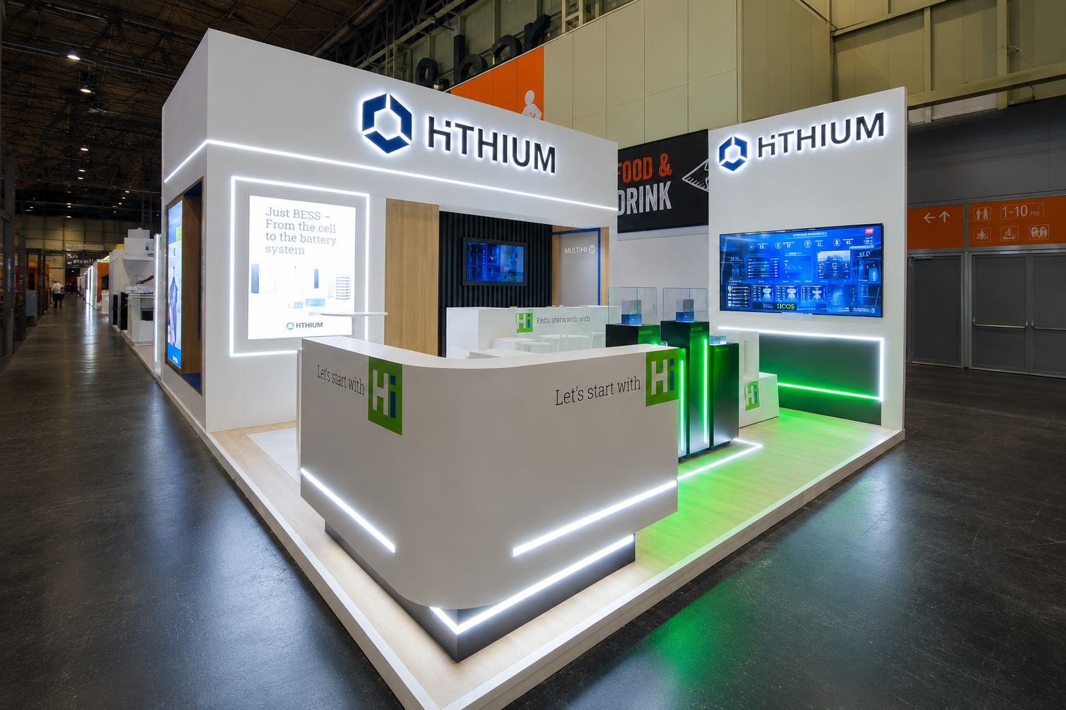 Stand para Hithium — Standea
