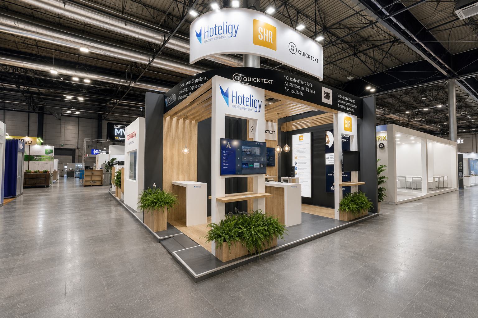 Stand para Hoteligy — Standea