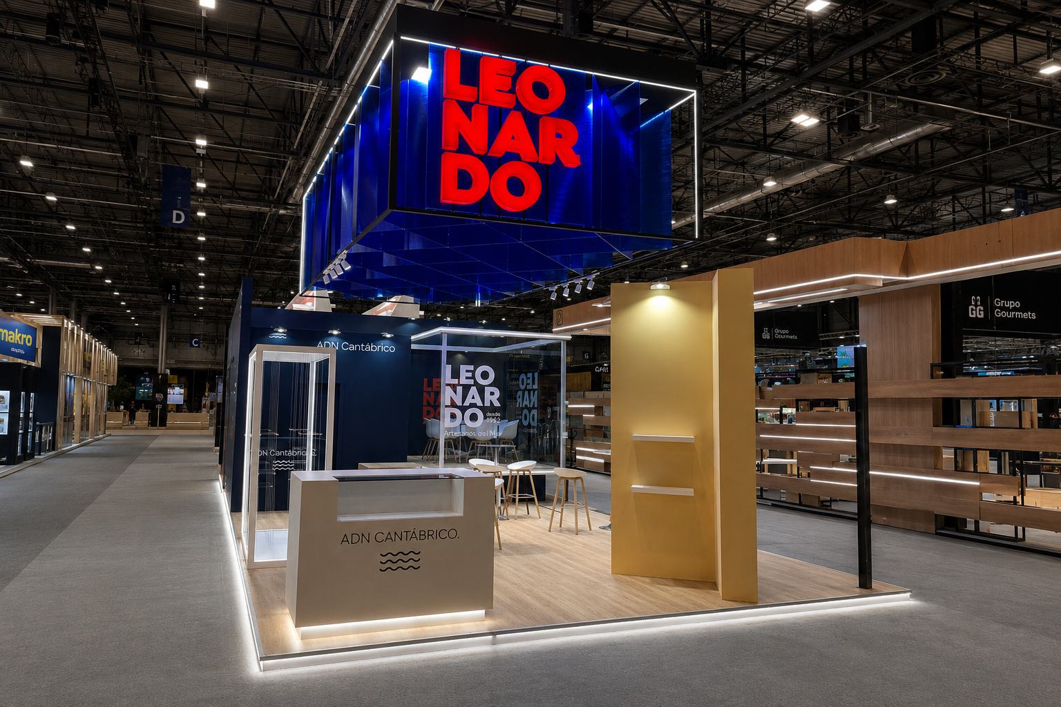 Stand para Leonardo — Standea